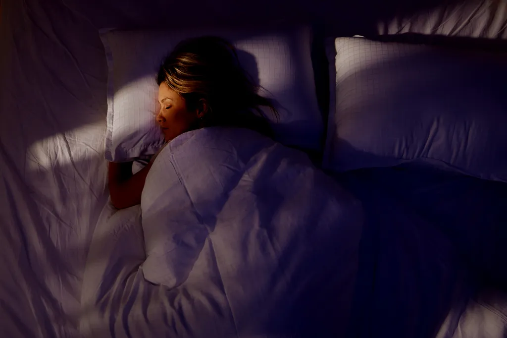 Light level measurement in darkened room